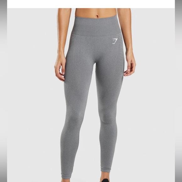 Vital seamless 2.0 leggings in green marl, grey marl, blue marl - Picture 7 of 7